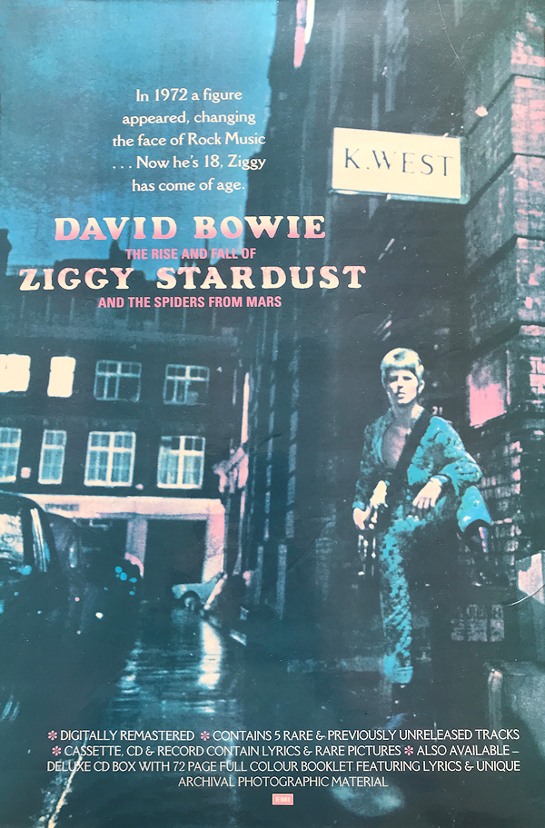 The Ziggy Stardust Companion - Rykodisc / EMI Re-issue 1990