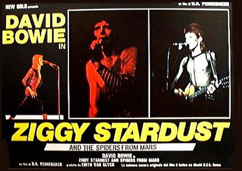Ziggy Stardust and the Spiders from Mars: The Motion Picture (Original Film  Press Kit) by D.A. Pennebaker (director); David Bowie, Mick Ronson  (starring): (1983) Manuscript / Paper Collectible